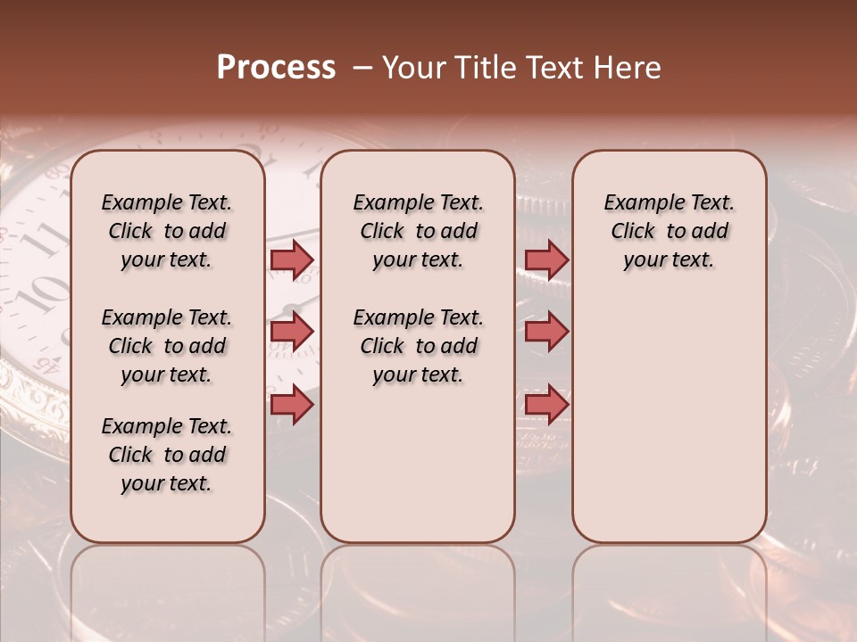 Finance Business Watch PowerPoint Template