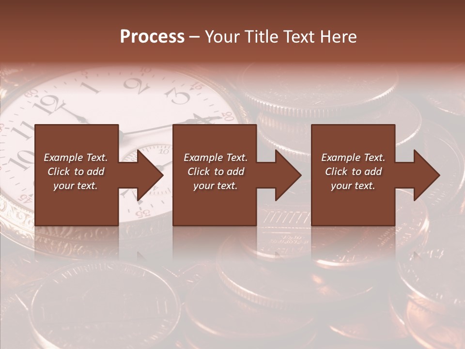 Finance Business Watch PowerPoint Template