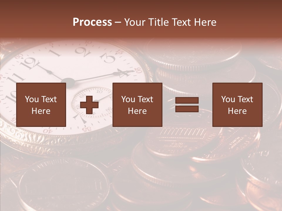 Finance Business Watch PowerPoint Template
