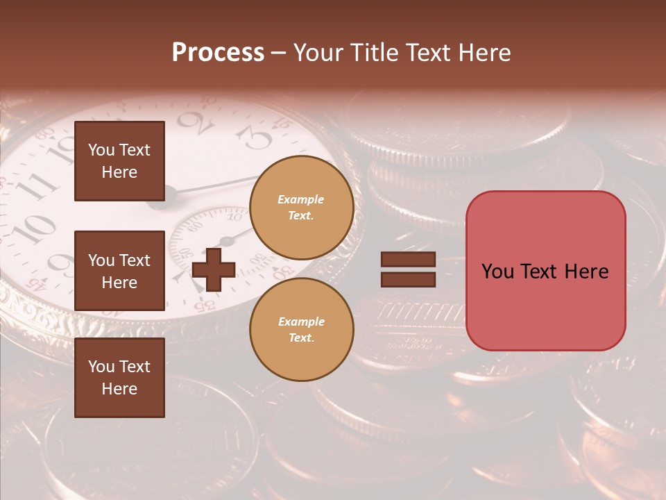 Finance Business Watch PowerPoint Template