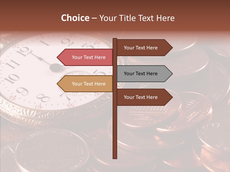 Finance Business Watch PowerPoint Template