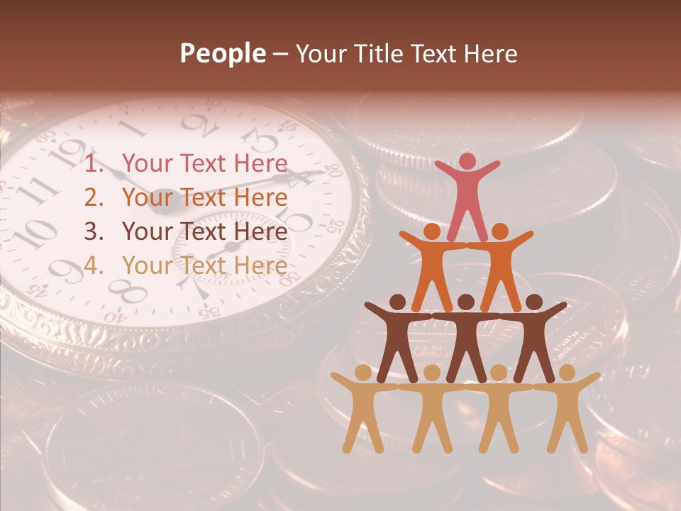 Finance Business Watch PowerPoint Template