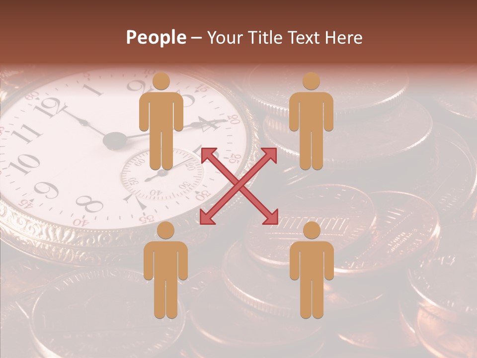 Finance Business Watch PowerPoint Template