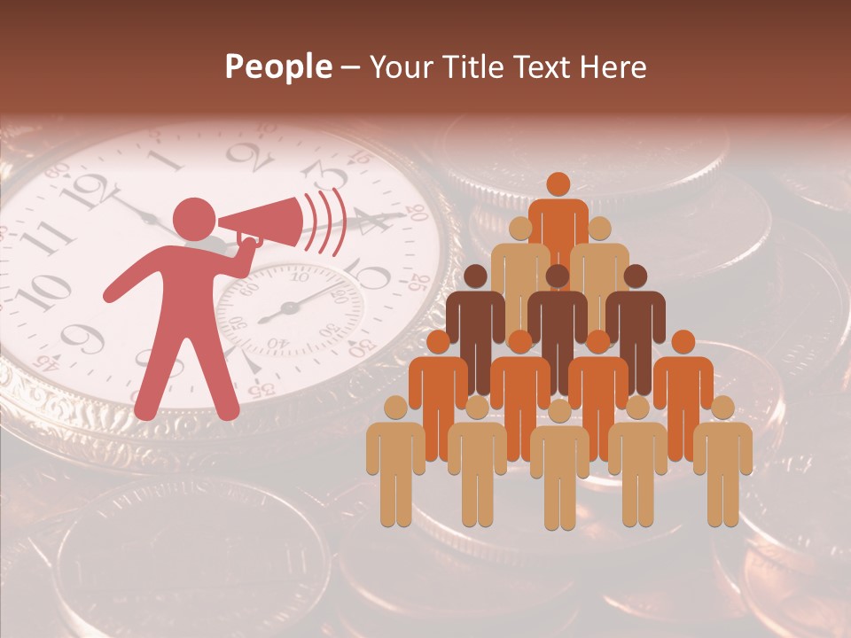 Finance Business Watch PowerPoint Template