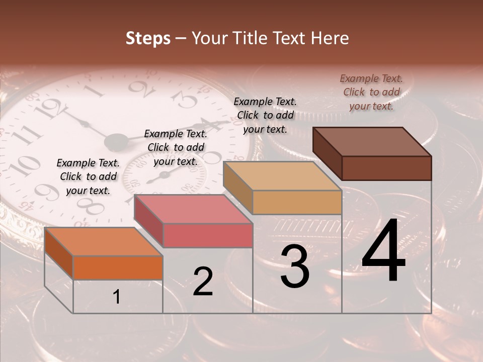 Finance Business Watch PowerPoint Template