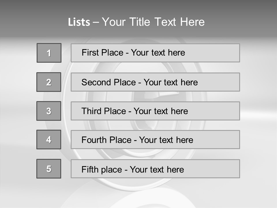 Safe Mark Trademark PowerPoint Template