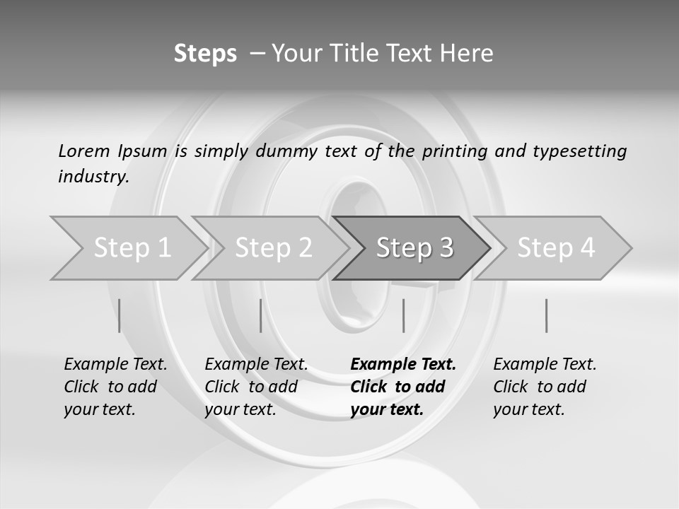 Safe Mark Trademark PowerPoint Template