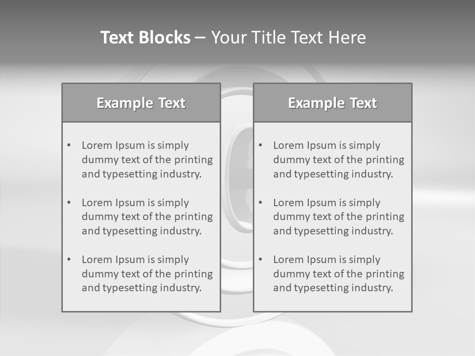 Safe Mark Trademark PowerPoint Template