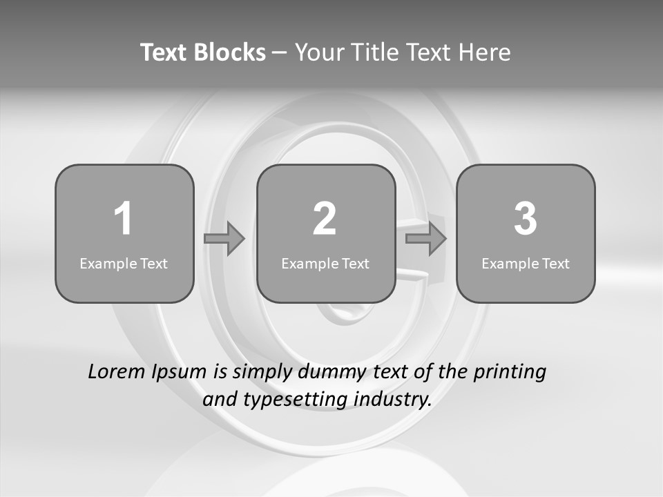 Safe Mark Trademark PowerPoint Template