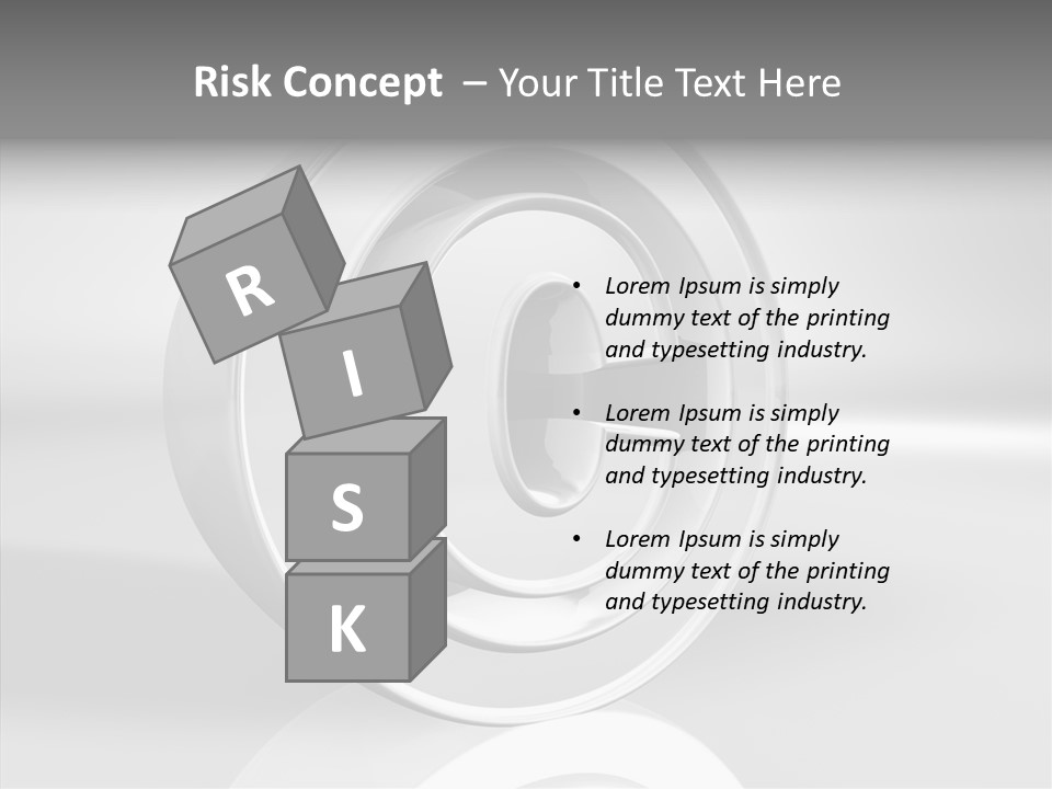 Safe Mark Trademark PowerPoint Template