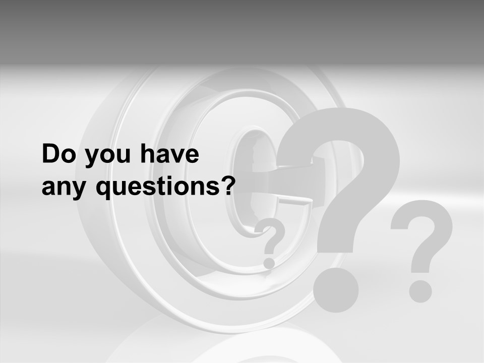 Safe Mark Trademark PowerPoint Template