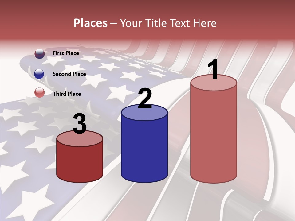 America White American PowerPoint Template