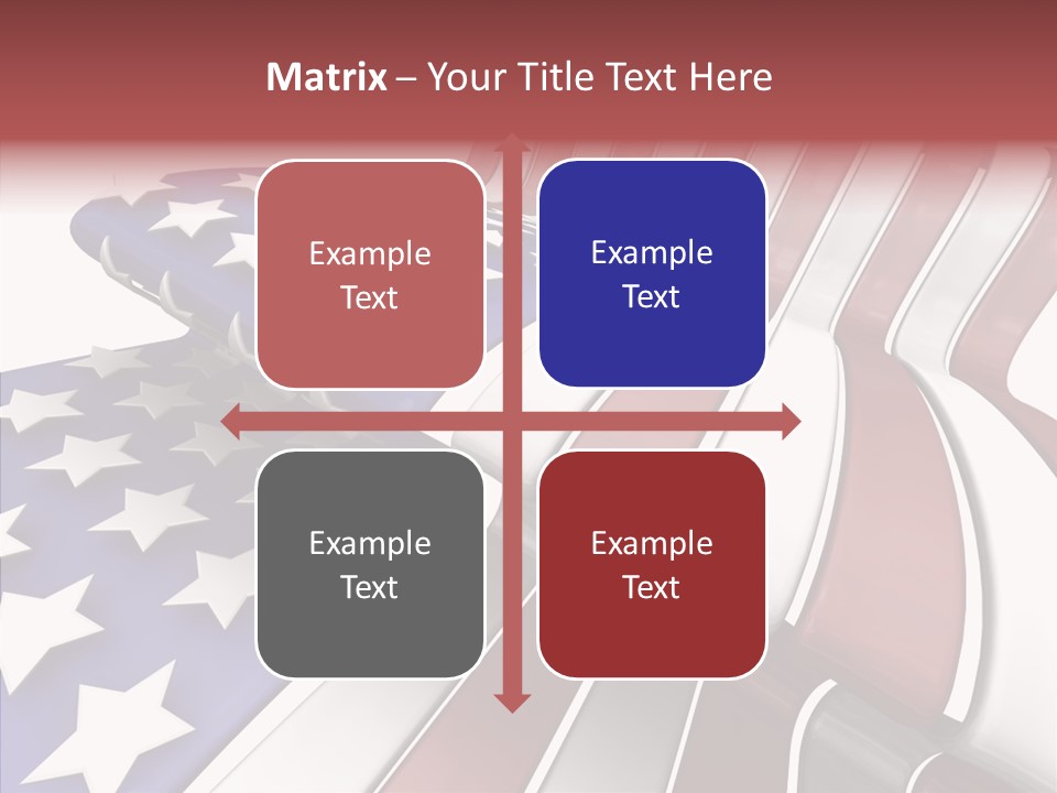 America White American PowerPoint Template
