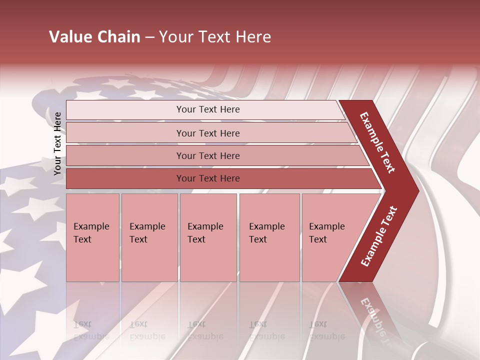 America White American PowerPoint Template