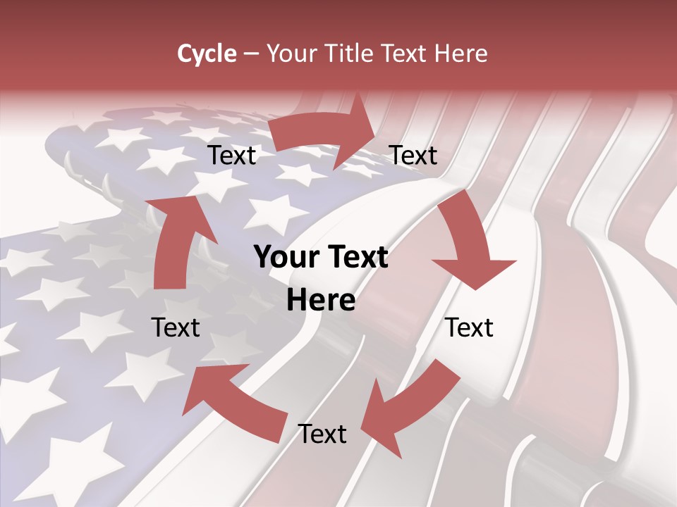 America White American PowerPoint Template