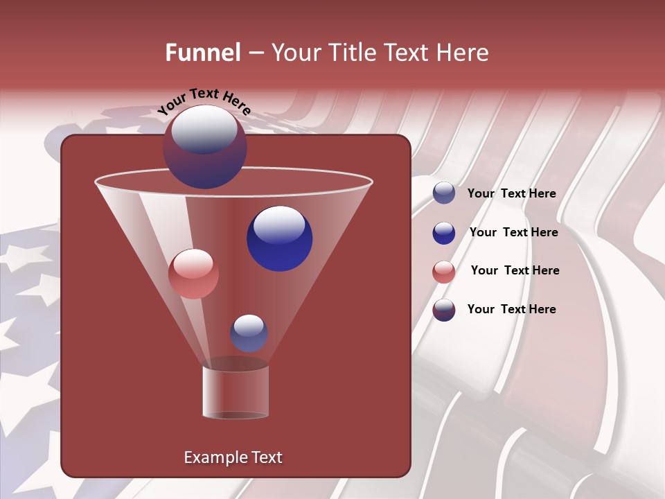 America White American PowerPoint Template