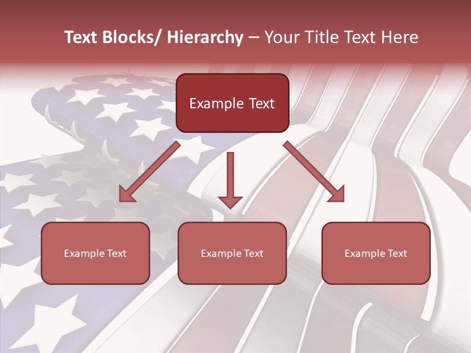 America White American PowerPoint Template