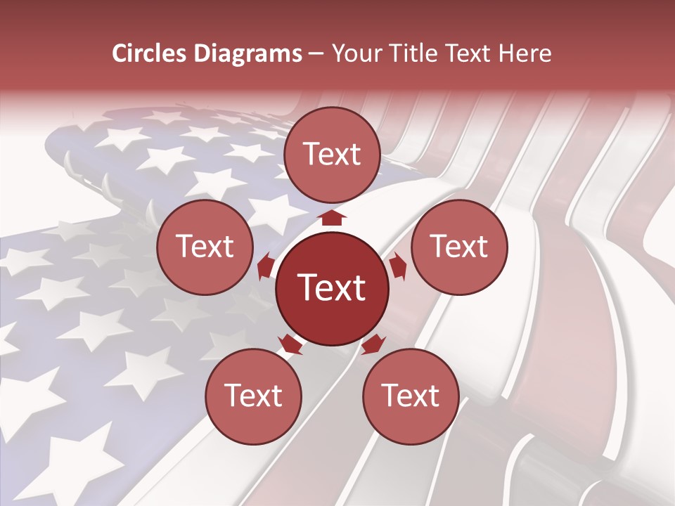 America White American PowerPoint Template