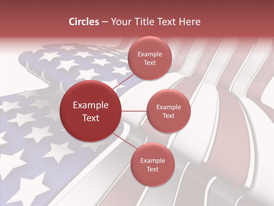 America White American PowerPoint Template
