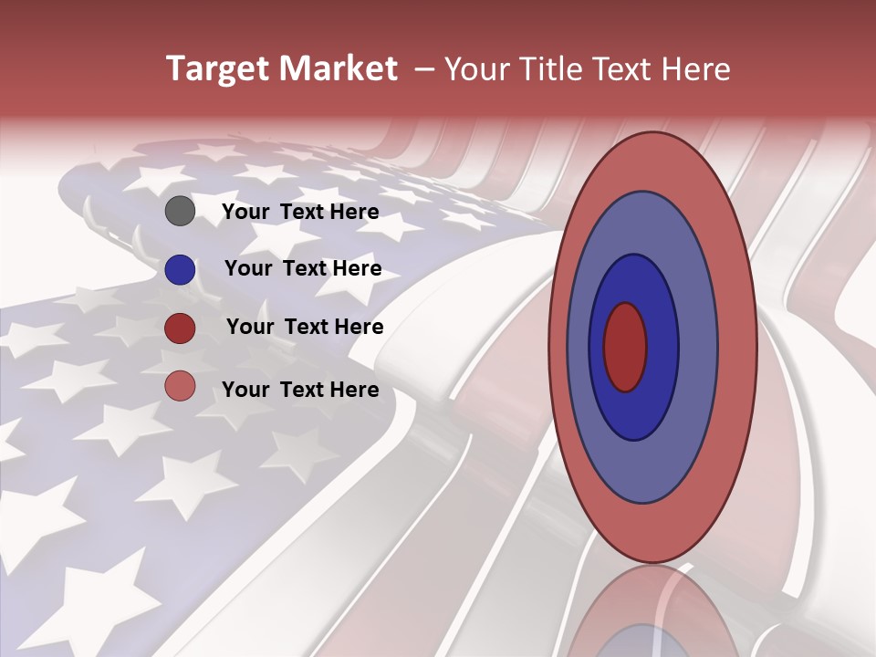 America White American PowerPoint Template