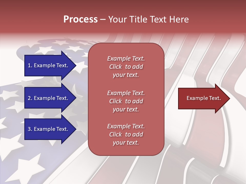 America White American PowerPoint Template