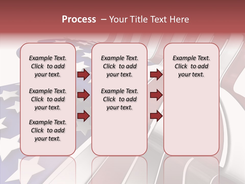 America White American PowerPoint Template