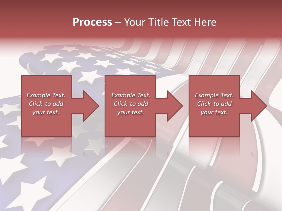 America White American PowerPoint Template