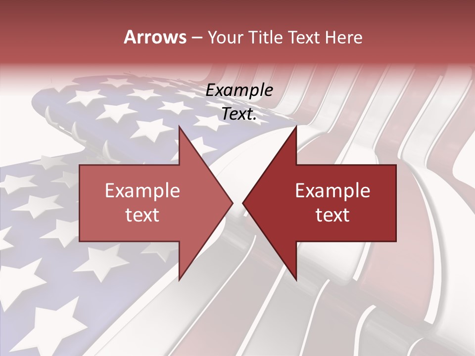 America White American PowerPoint Template