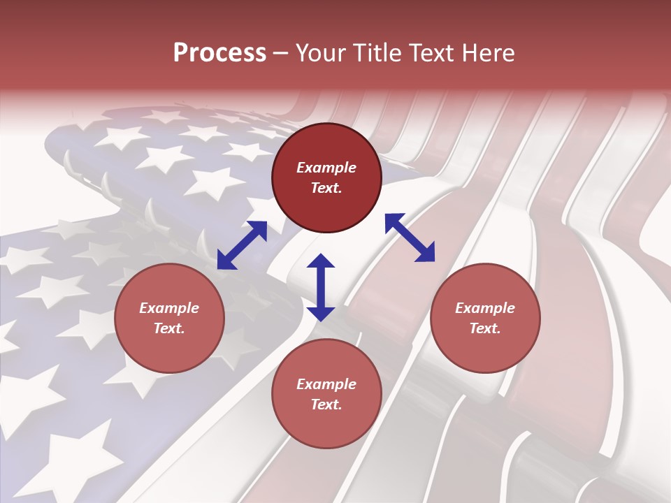 America White American PowerPoint Template