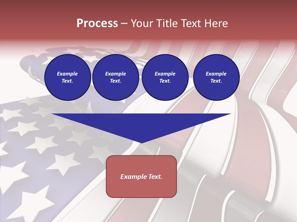 America White American PowerPoint Template