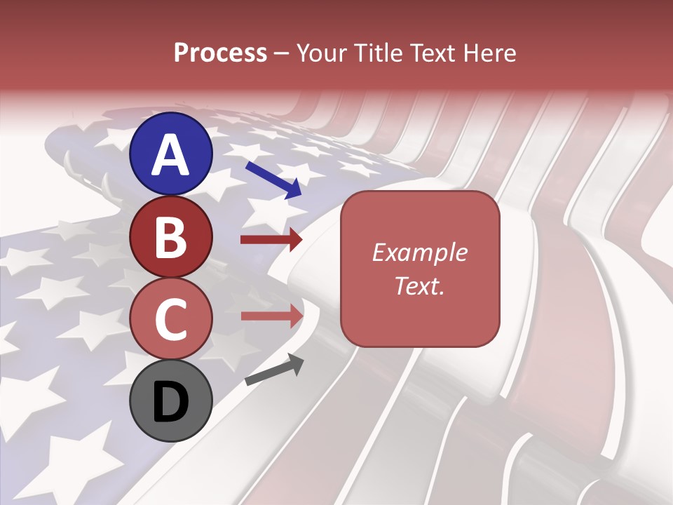 America White American PowerPoint Template