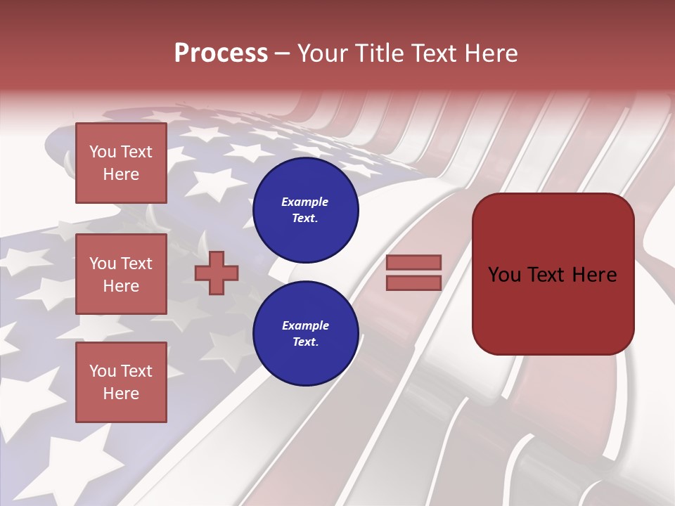 America White American PowerPoint Template