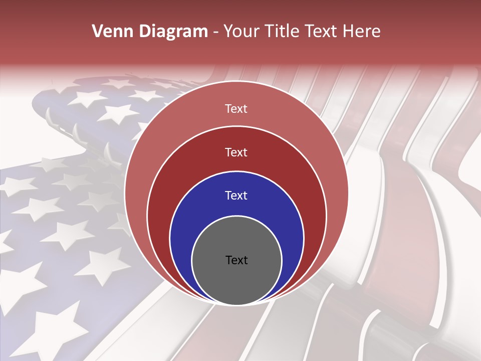 America White American PowerPoint Template