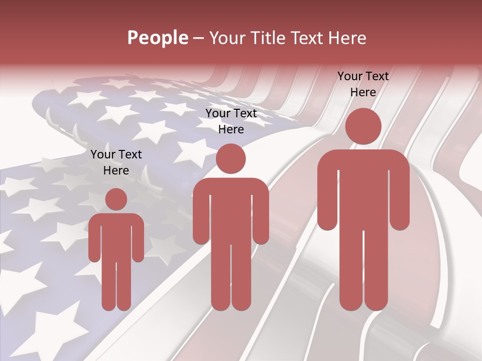 America White American PowerPoint Template