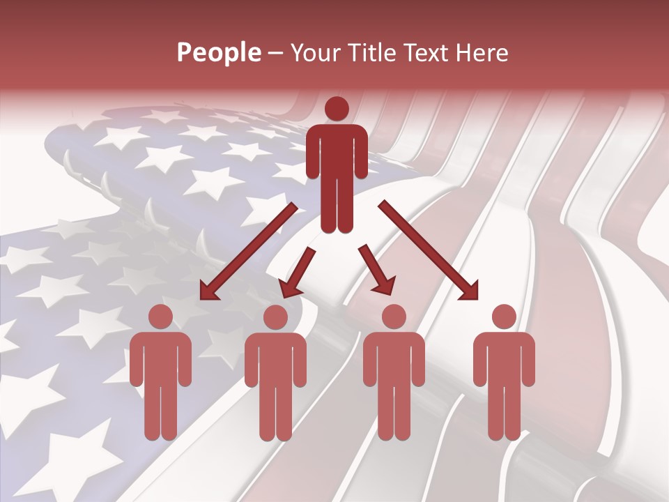 America White American PowerPoint Template