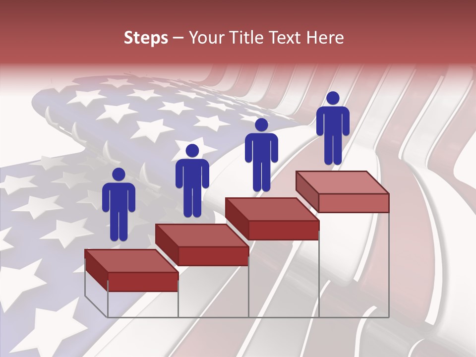 America White American PowerPoint Template