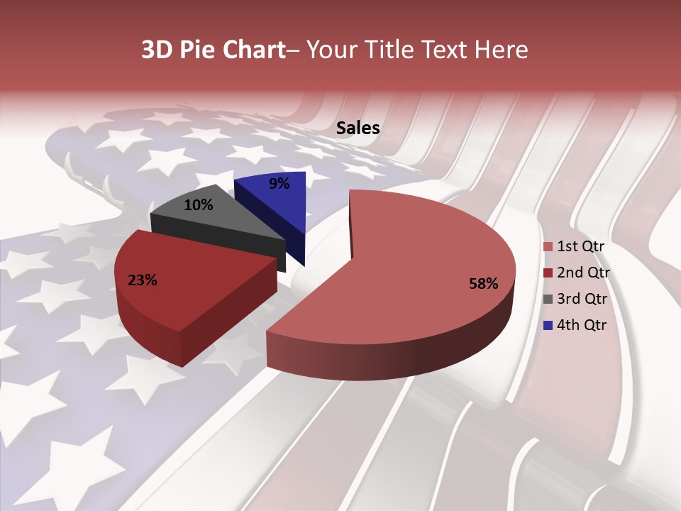 America White American PowerPoint Template