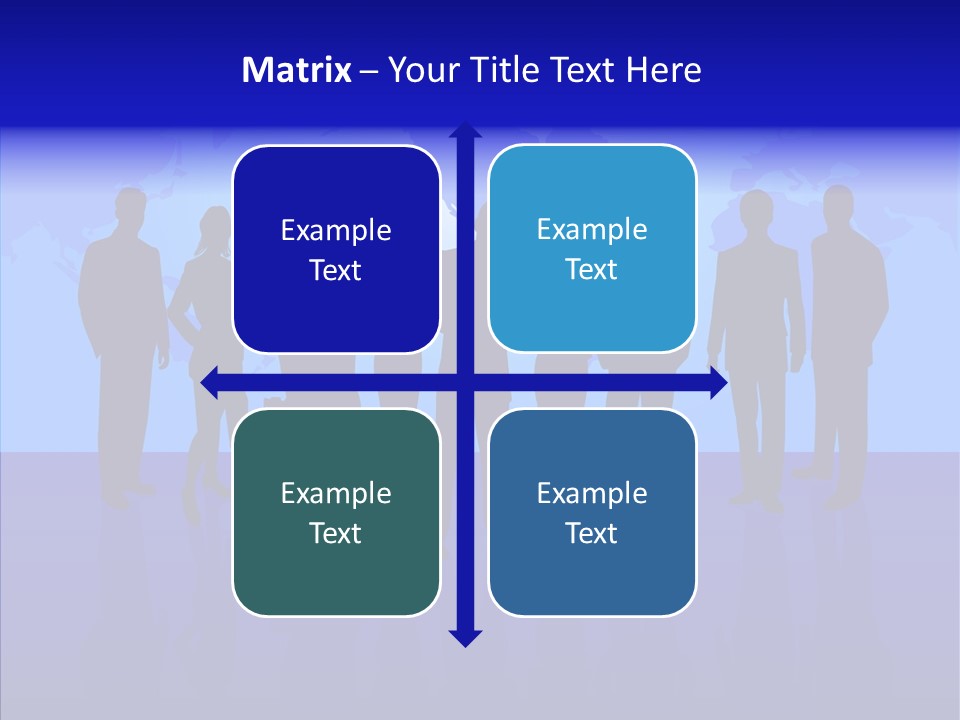 Crowd Tie Dress PowerPoint Template