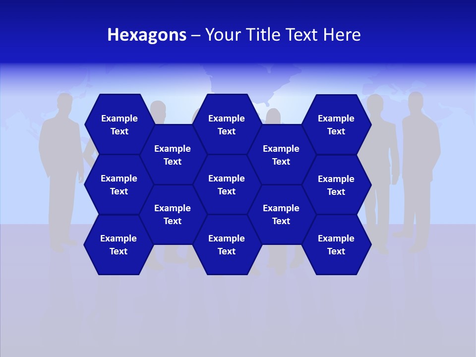 Crowd Tie Dress PowerPoint Template