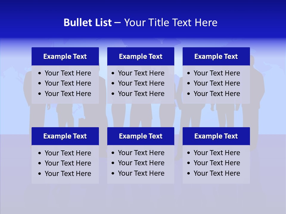 Crowd Tie Dress PowerPoint Template