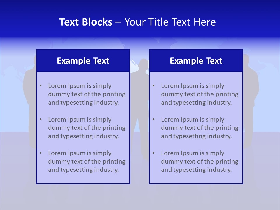Crowd Tie Dress PowerPoint Template