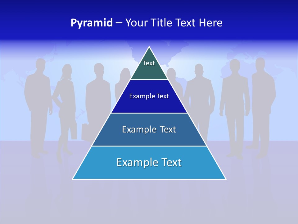 Crowd Tie Dress PowerPoint Template