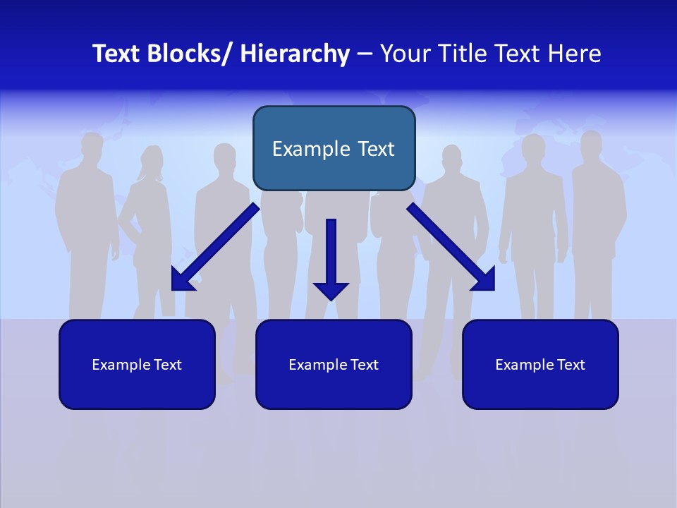 Crowd Tie Dress PowerPoint Template