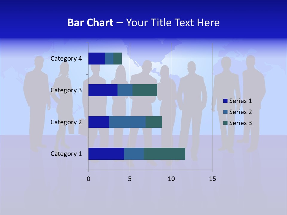 Crowd Tie Dress PowerPoint Template