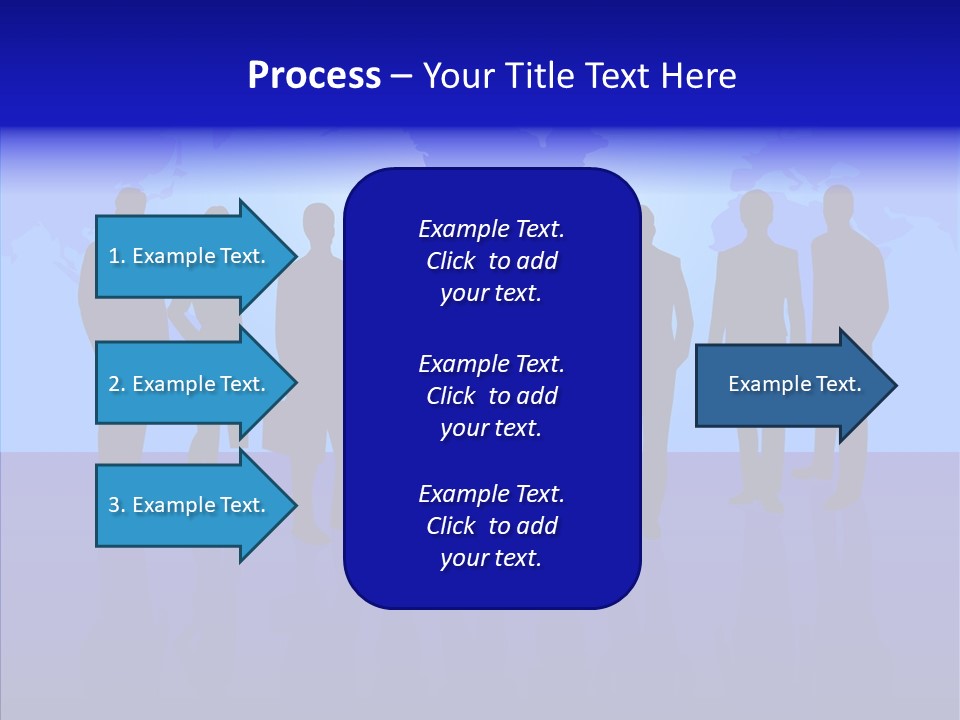 Crowd Tie Dress PowerPoint Template