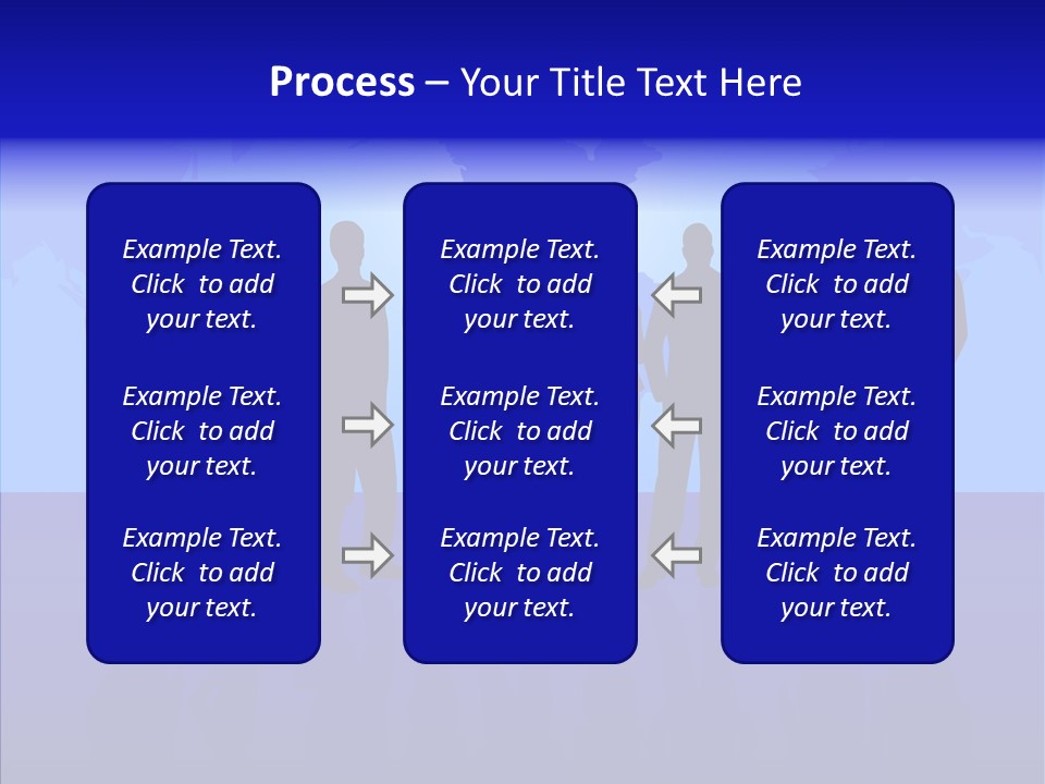 Crowd Tie Dress PowerPoint Template