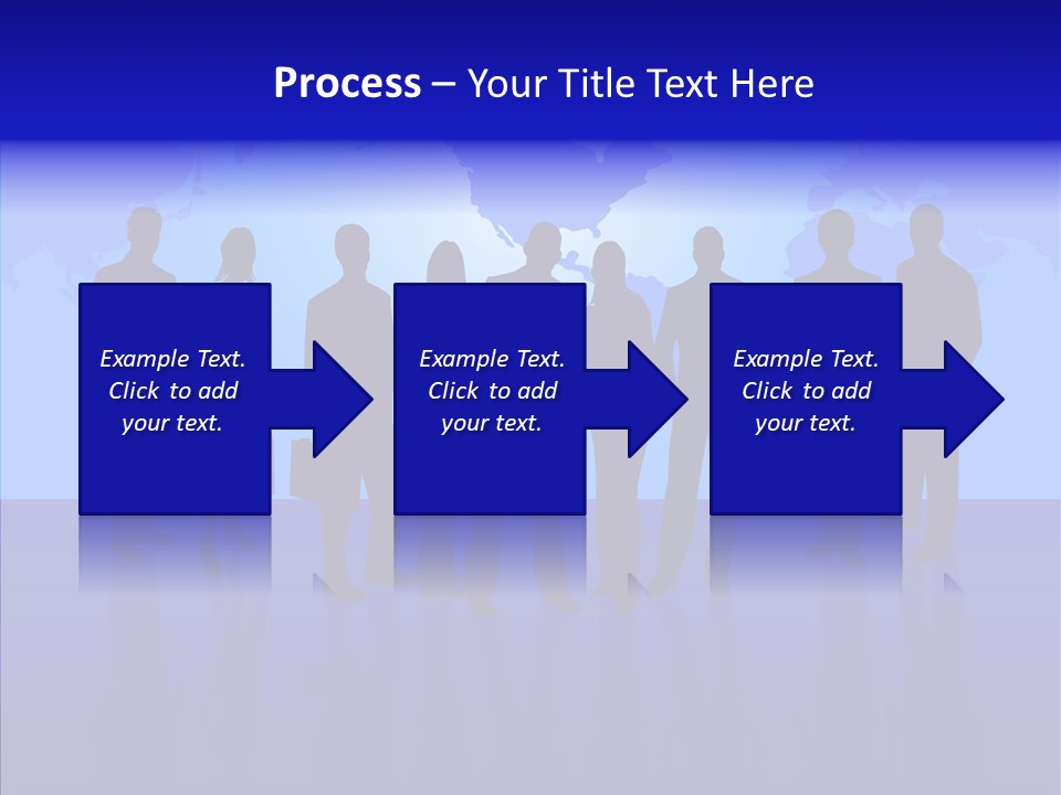 Crowd Tie Dress PowerPoint Template