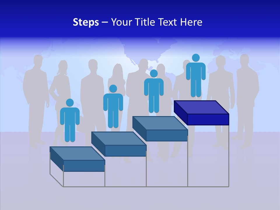 Crowd Tie Dress PowerPoint Template