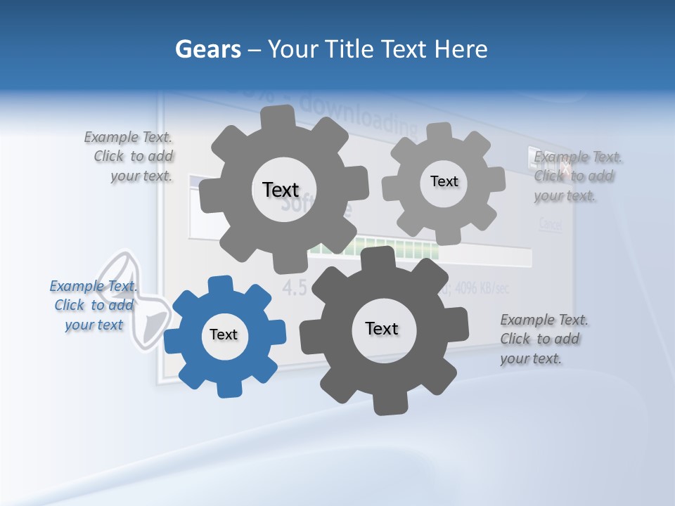 Ice Transmit Mps PowerPoint Template