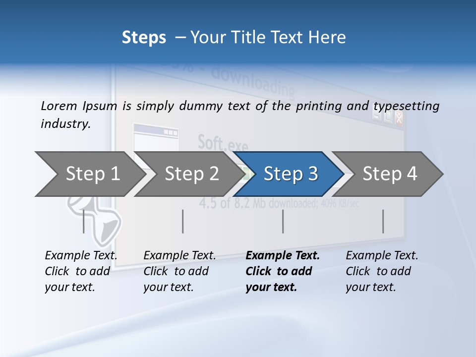 Ice Transmit Mps PowerPoint Template